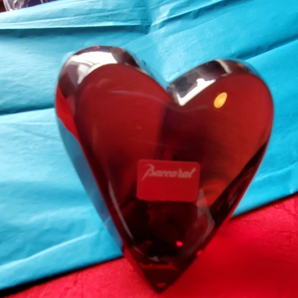 Baccarat Red Heart "Vintage" - Picture 4 of 7